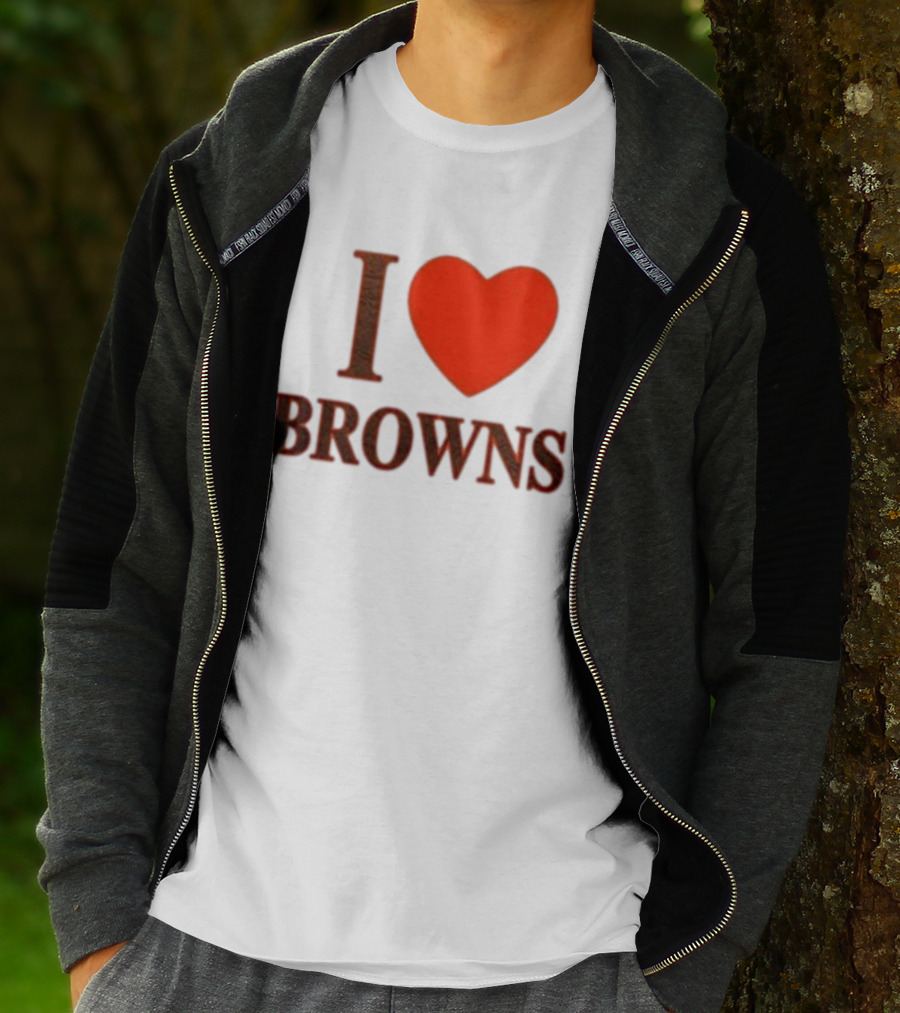I Heart Browns T-Shirt
