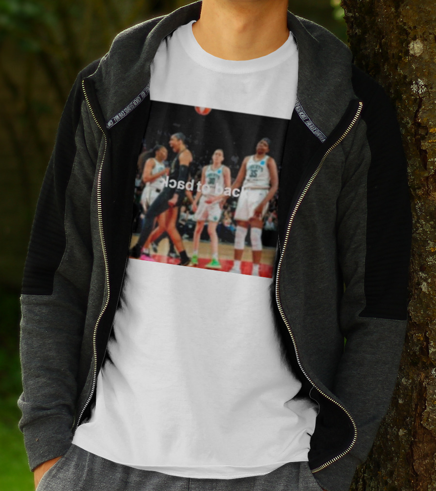 A’ja Wilson Back To Back Basketball Victory T-Shirt
