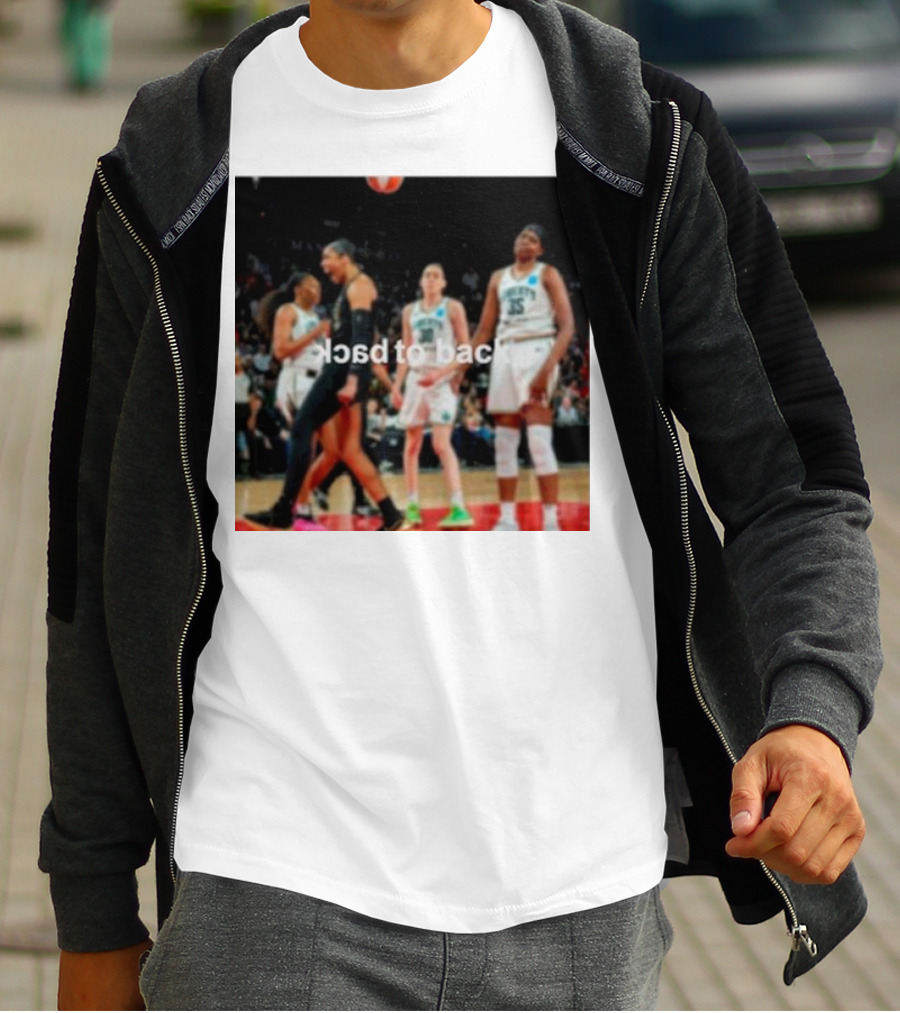 A’ja Wilson Back To Back Basketball Victory T-Shirt