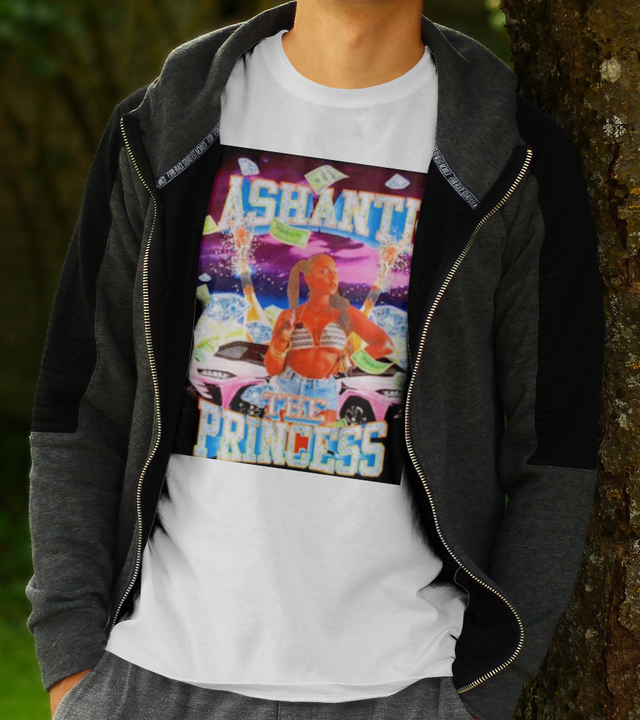 ASHANTI THE PRINCESS MONEY CARS AND SPARKLES T-Shirt