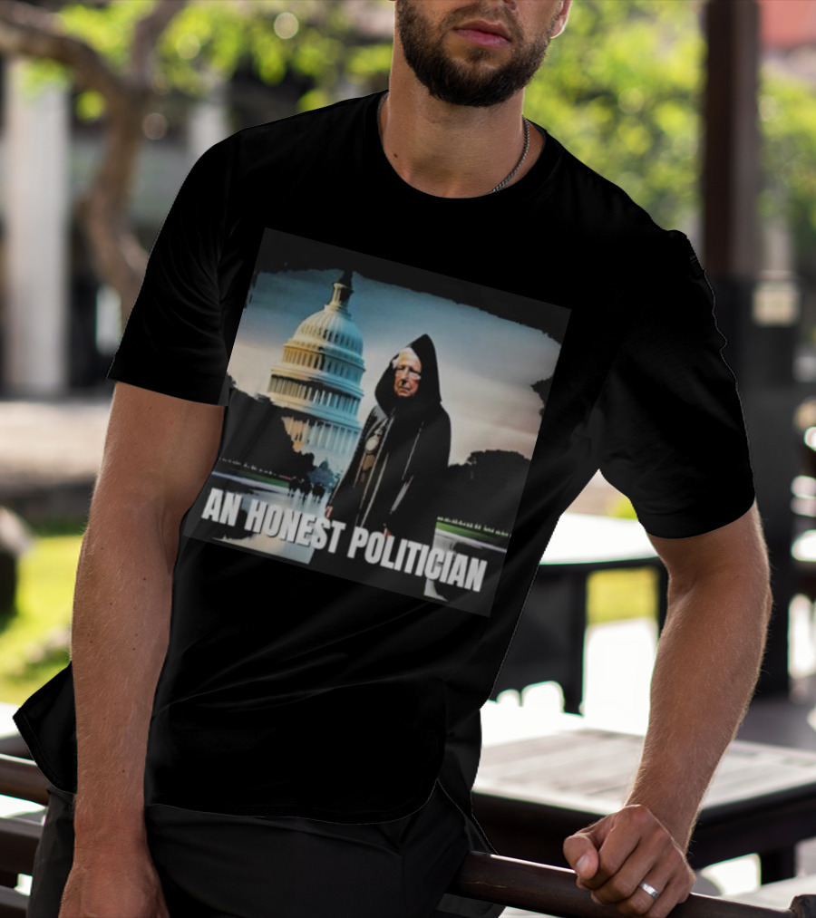 An Honest Politician Capitol Hill Cloaked Figure T-Shirt