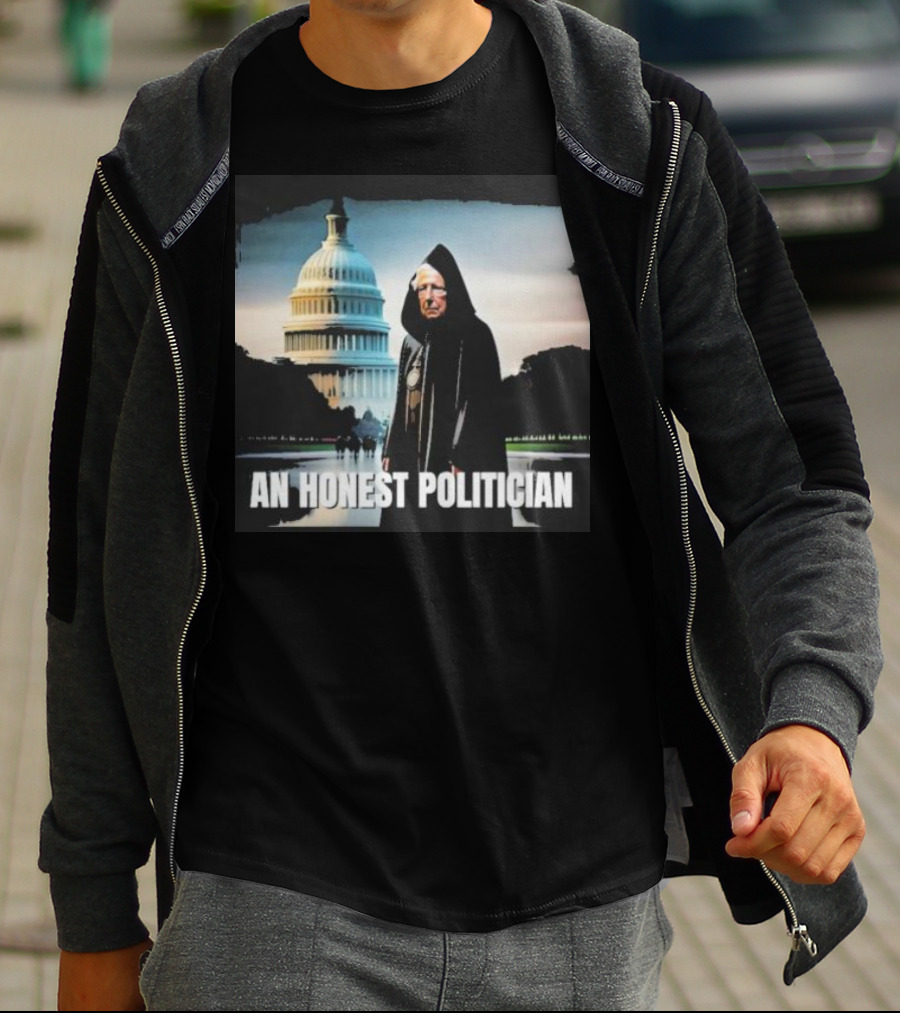 An Honest Politician Capitol Hill Cloaked Figure T-Shirt