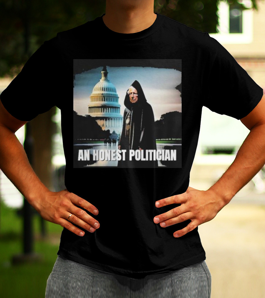 An Honest Politician Capitol Hill Cloaked Figure T-Shirt