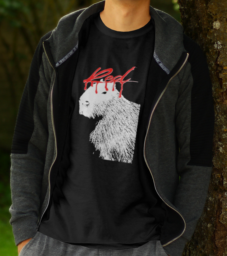 Red Capybara X Carti WLR T-Shirt