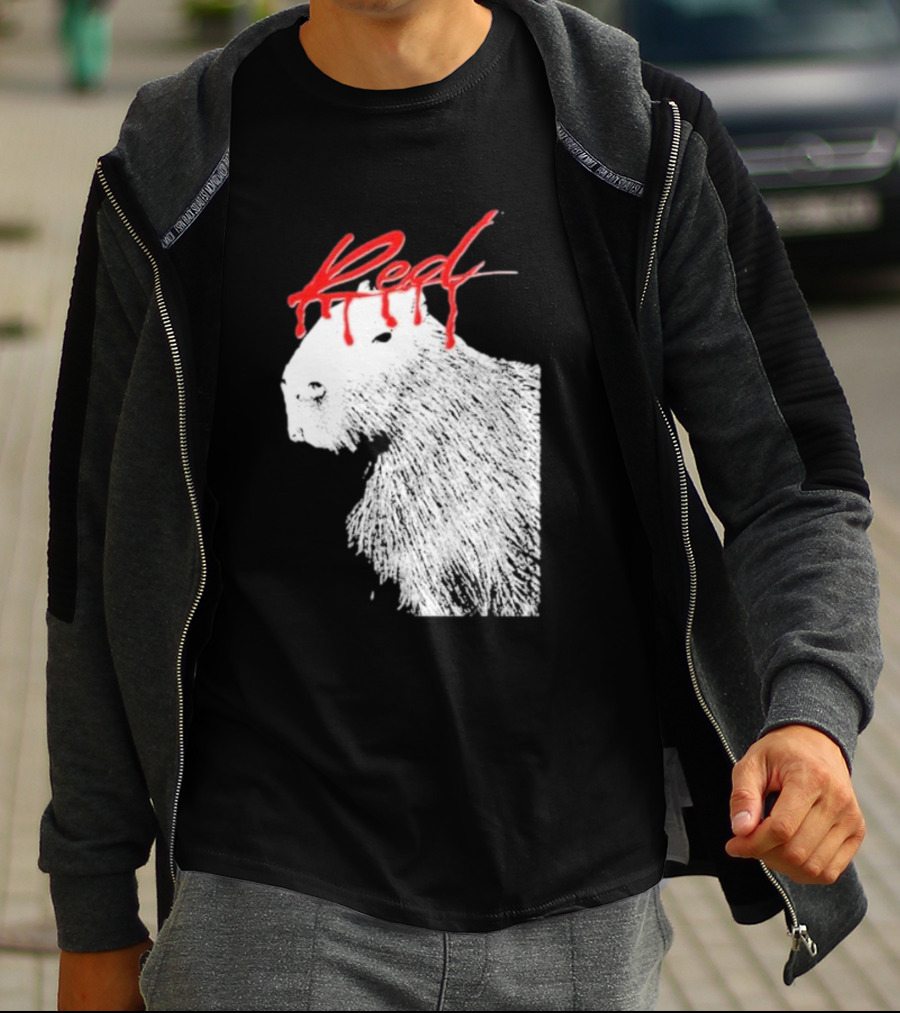 Red Capybara X Carti WLR T-Shirt
