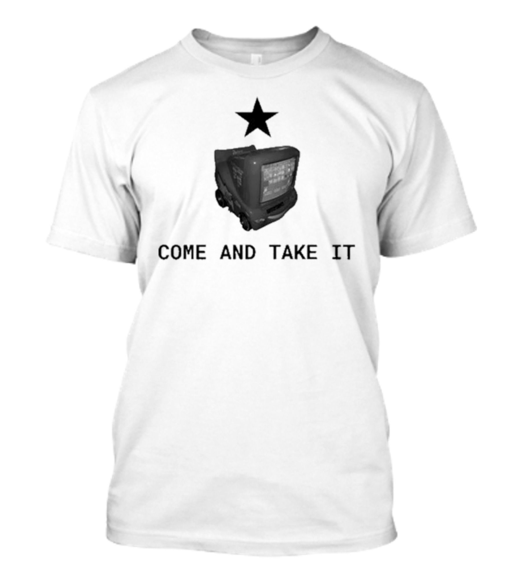 Come And Take It Lightning McQueen TV Star T-Shirt