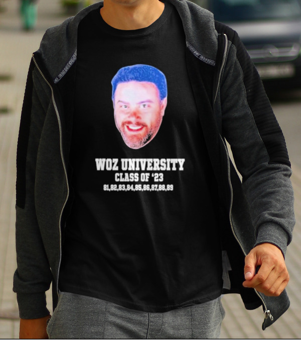 Woz University Class Of '23 81, 82, 83, 84, 85, 86, 87, 88, 89 T-Shirt