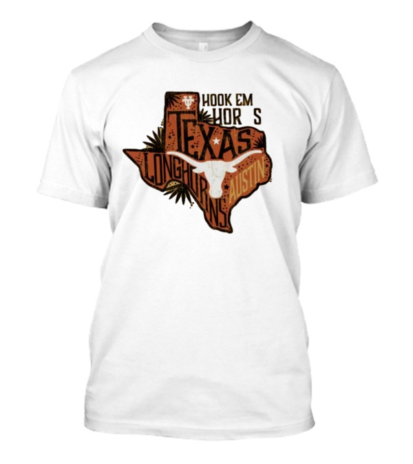 Texas Longhorns Hook 'Em Austin Comfort Wash Local T-Shirt