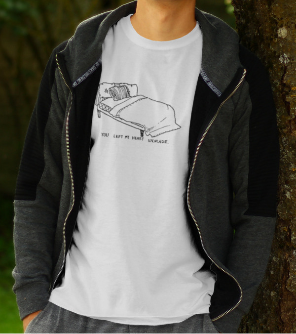 You Left My Heart Unmade T-Shirt