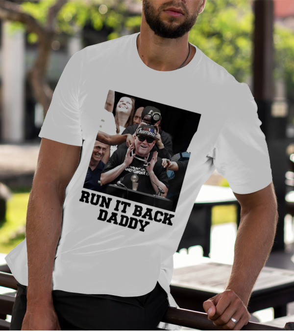 Run It Back Daddy Champions Michael Malone Denver Nuggets T-Shirt
