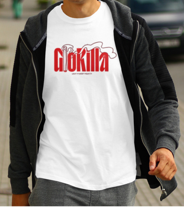 Glokilla Light It Don't Fight It Smoke T-Shirt