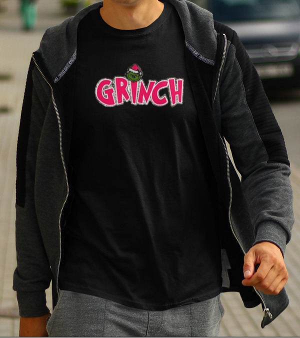 Grinch Southern Shack Pink T-Shirt