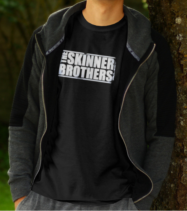The Skinner Brothers Bold Text Emblem T-Shirt