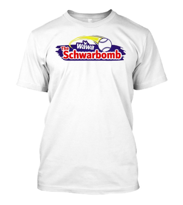 The Wawa Schwarbomb Baseball T-Shirt