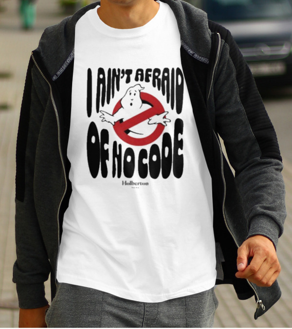 Julien Barbier I Ain’t Afraid Of No Code Halberton T-Shirt