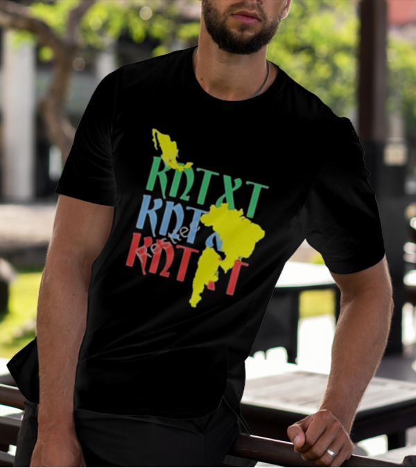 KNTXT Latin America Tour Map T-Shirt