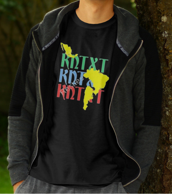 KNTXT Latin America Tour Map T-Shirt