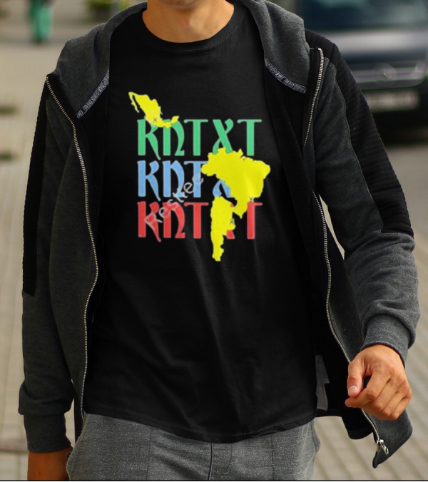 KNTXT Latin America Tour Map T-Shirt