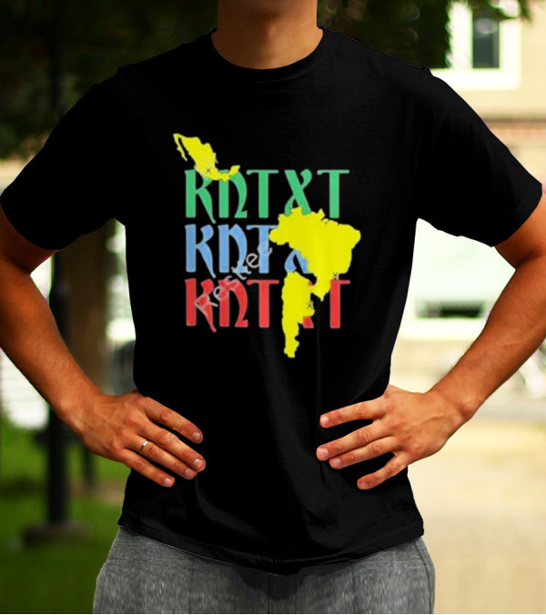 KNTXT Latin America Tour Map T-Shirt