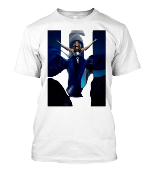 Kylie Minogue Aphrodite Blue Gown Iconic Pose T-Shirt