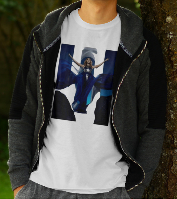 Kylie Minogue Aphrodite Blue Gown Iconic Pose T-Shirt