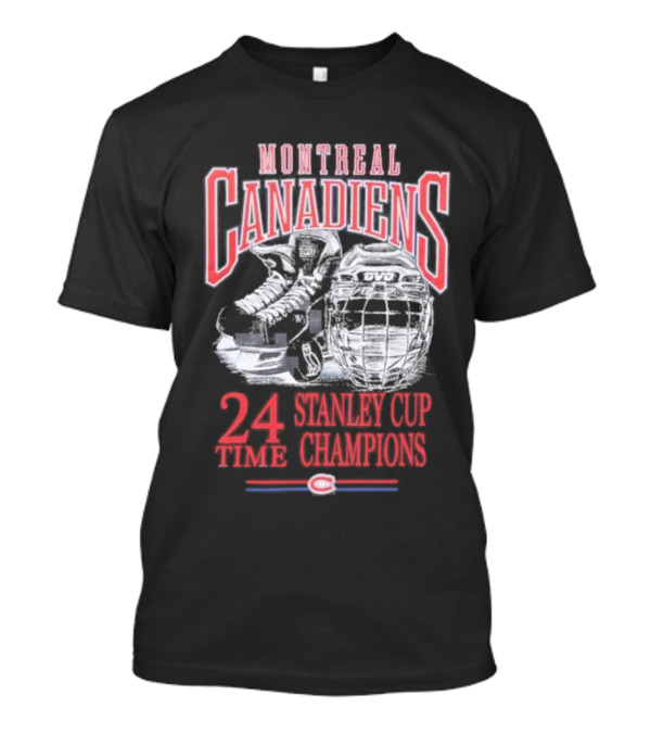 Montreal Canadiens Ovo 24 Time Stanley Cup Champions NHL T-Shirt