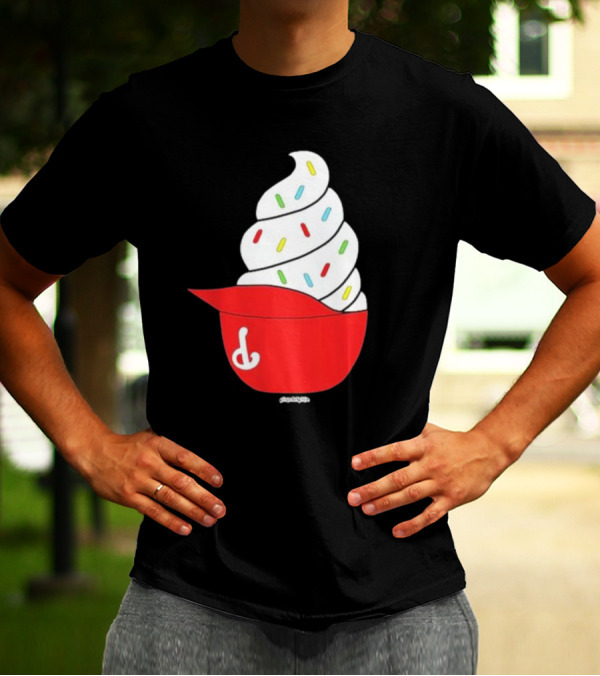 Phillies Ice Cream Helmet Swirl With Sprinkles T-Shirt