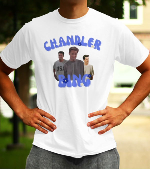 Rip Matthew Perry Chandler Bing Iconic TV Show Tribute Fan Favorite T-Shirt