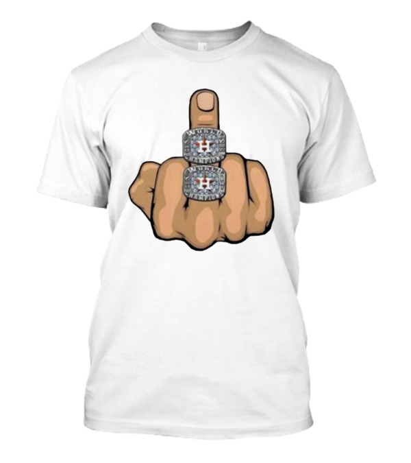 Houston Astros World Champions Rings Gesture T-Shirt