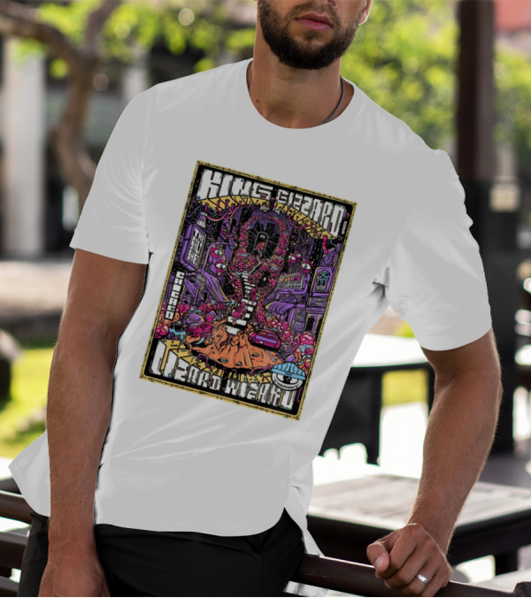 King Gizzard And The Lizard Wizard Chicago The Salt Shed T-Shirt