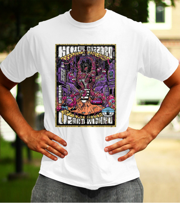King Gizzard And The Lizard Wizard Chicago The Salt Shed T-Shirt
