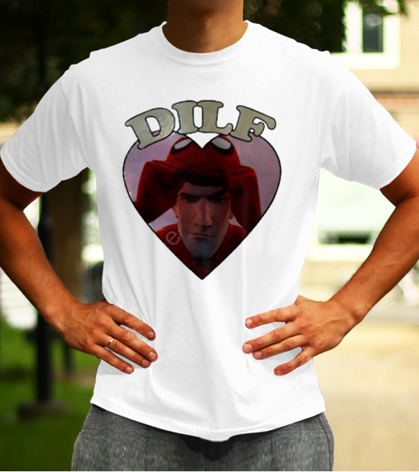 DILF Peter Mustardyardpress Merch Spider Cap Heart T-Shirt