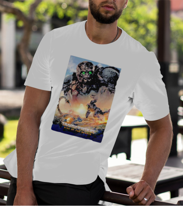 Optimus Primal Transformers Rise Of The Beasts Movie T-Shirt