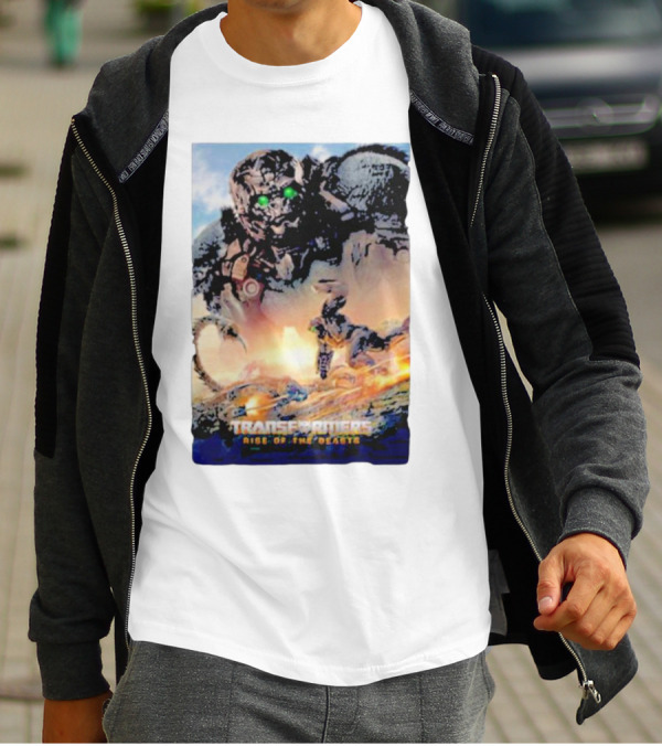 Optimus Primal Transformers Rise Of The Beasts Movie T-Shirt