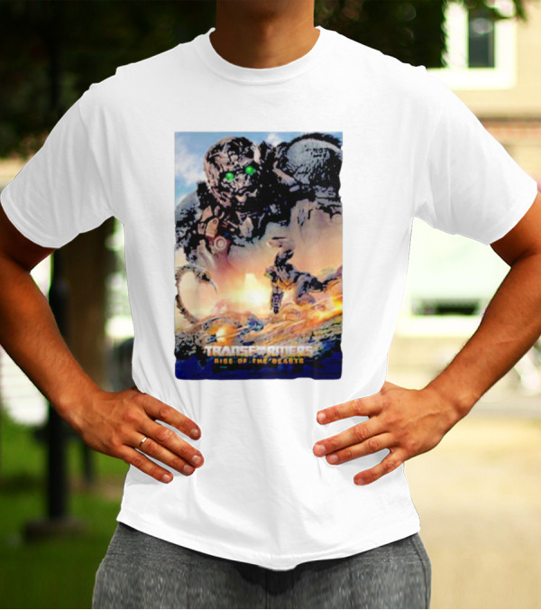 Optimus Primal Transformers Rise Of The Beasts Movie T-Shirt