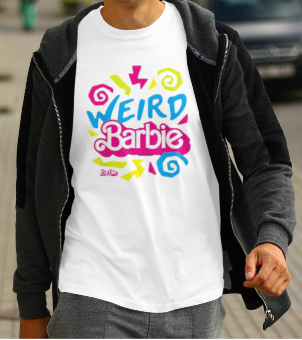 Weird Barbie Colorful Halloween Costume Mens Womens Barbie Movie T-Shirt