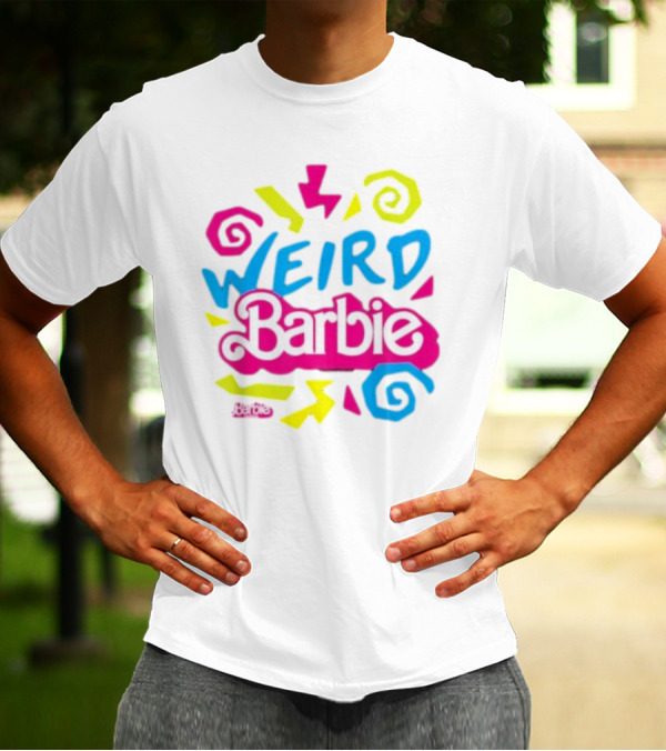 Weird Barbie Colorful Halloween Costume Mens Womens Barbie Movie T-Shirt