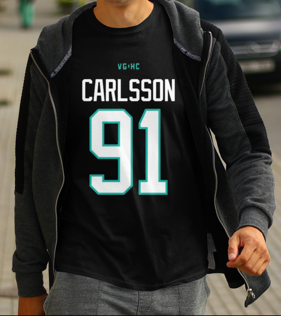 VG HC Carlsson 91 Anaheim Ducks Ww 3rd T-Shirt