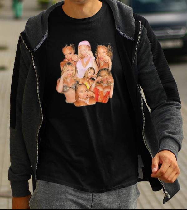 Big Latto Latto Collage Collection Premium Garment Dye T-Shirt