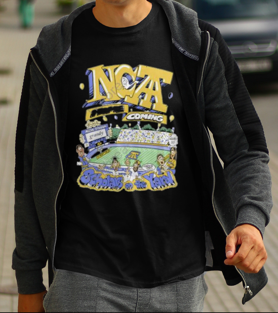 Frko X NC A&t Homecoming Scholars On The Yard Stadium Cartoon T-Shirt