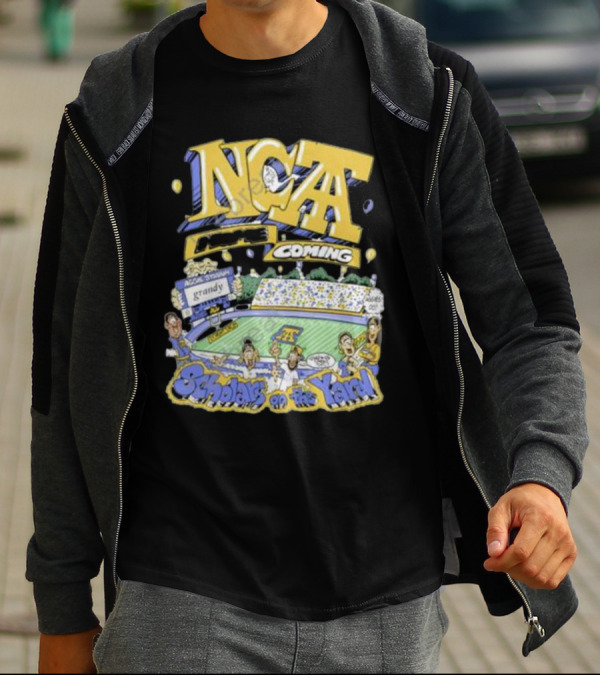 Frko X NC A&t Homecoming Scholars On The Yard Stadium Cartoon T-Shirt