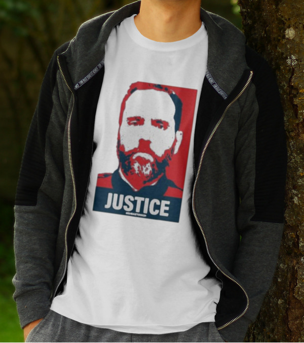 Meidastouch Store Jack Smith Justice Iconic Red And Blue T-Shirt