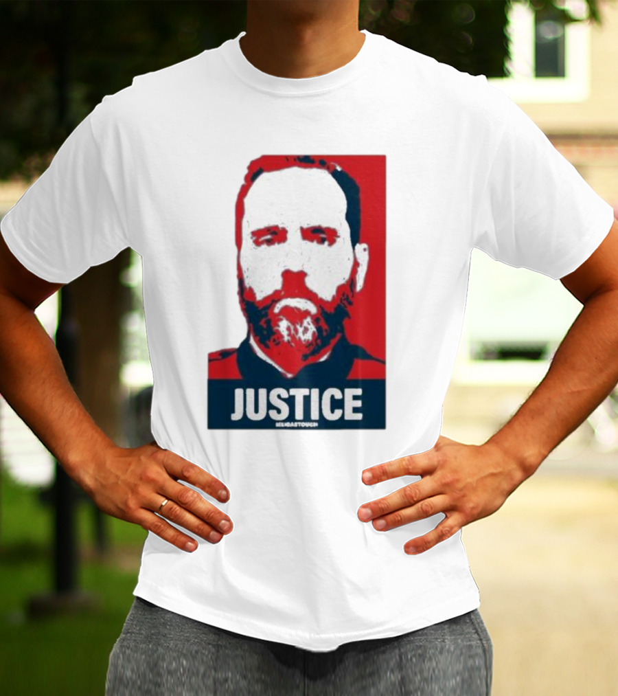 Meidastouch Store Jack Smith Justice Iconic Red And Blue T-Shirt