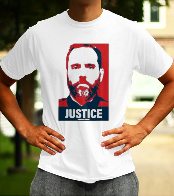Meidastouch Store Jack Smith Justice Iconic Red And Blue T-Shirt