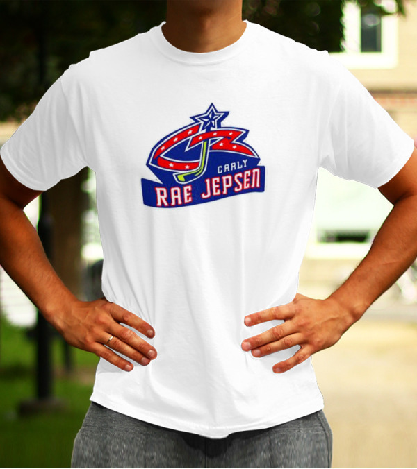 Pete Blackburn Carly Rae Jepsen Columbus Blue Jackets T-Shirt