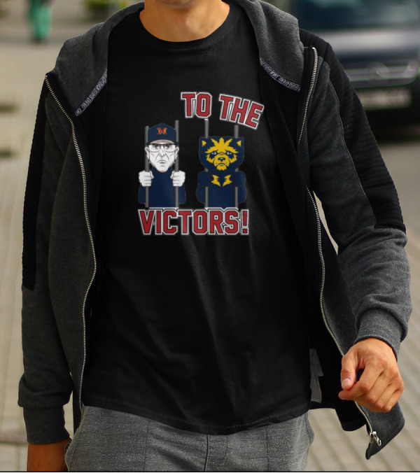 To The Victors Jail Michigan Ohio State College Rivalry T-Shirt
