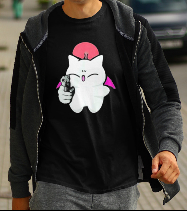 Zepla Blizzcon Xepla Gun Moogle Iconic Character T-Shirt
