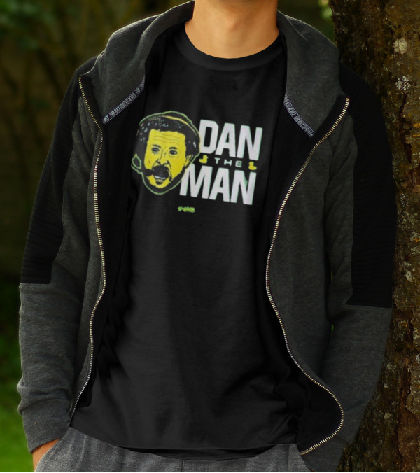 Dan The Man Coach Face With Headset T-Shirt