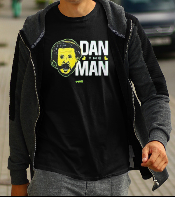 Dan The Man Coach Face With Headset T-Shirt