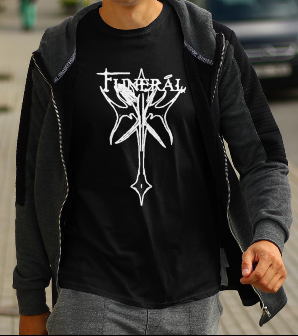 Funeral Gothic Emblem Dark T-Shirt